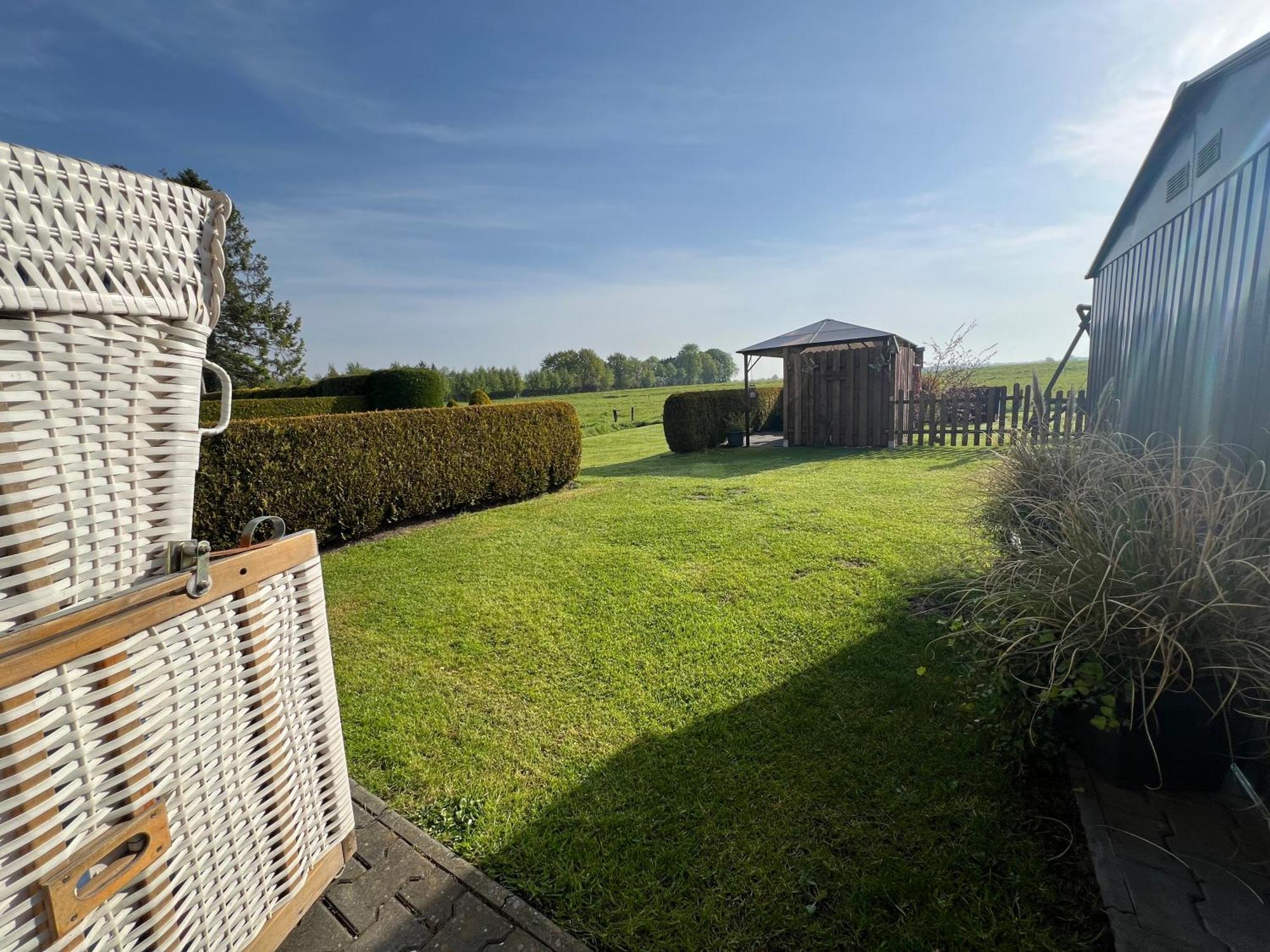 Ferienwohnung Haus Moorblick Mit Garten In Kanallage Wiesmoor Εξωτερικό φωτογραφία