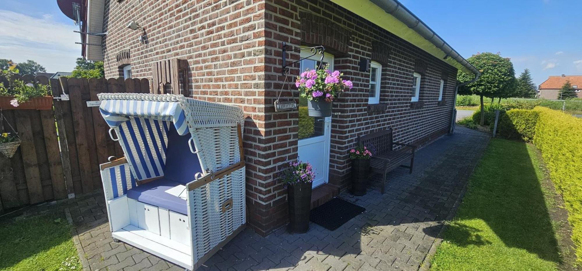 Ferienwohnung Haus Moorblick Mit Garten In Kanallage Wiesmoor Εξωτερικό φωτογραφία